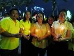 คณะผู้บริหาร สมาชิกสภา หัวหน้าส่วนราชการ และพนักงาน ร่วมพิธี
